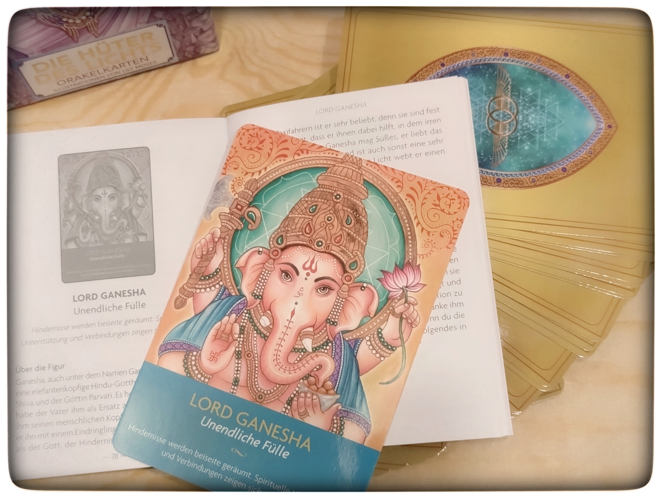 Orakelkarten Hüter des Lichts Ganesha